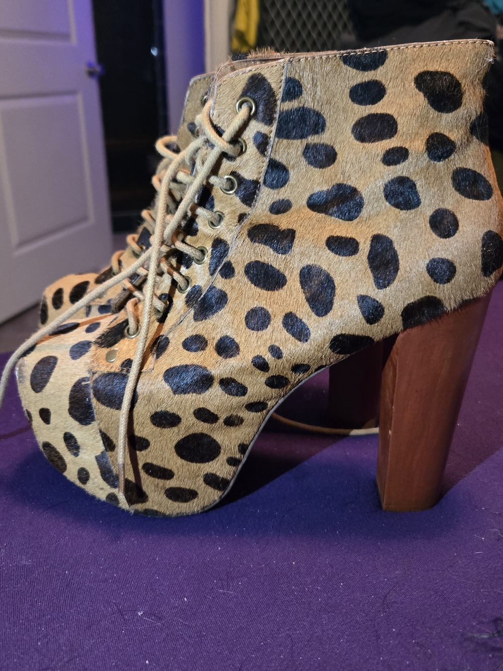 Jeffrey Campbell Leopard Spot LITA-FUR